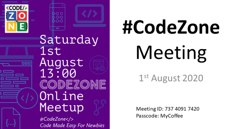 The August Online Meetup